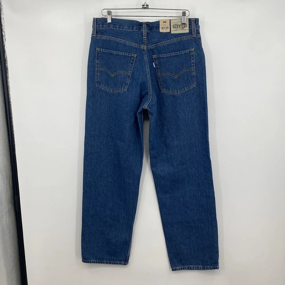 Levis Silver Tab Jeans Women’s 31x31 '94 Baggy‎ Straight Leg Medium Wash Denim - Picture 5 of 9